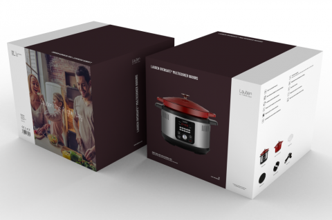 Lauben OvenSafe®️ Multicooker 6000RS - Multifunkciós főzőedény